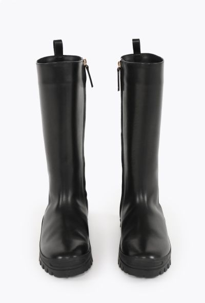 The Row 2023 Calfskin Greta Moto Boots - 2 The Row 2023 Calfskin Greta Moto Boots - 2