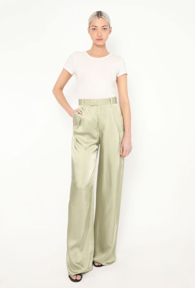 Bottega Veneta Charmeuse Wide-Leg Ensemble, 2020 - 2