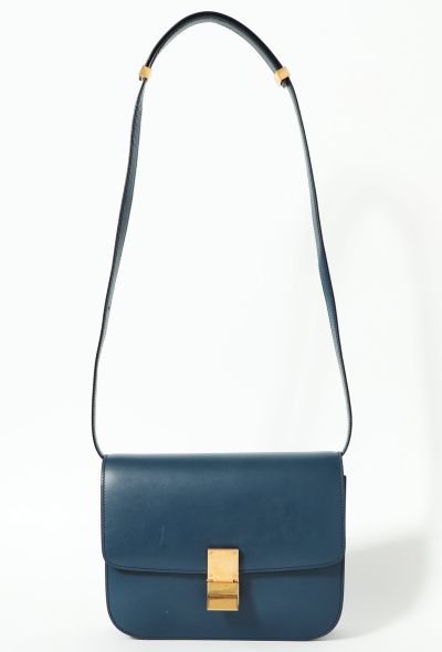 Céline S/S 2016 Blue Classic Box Bag - 1