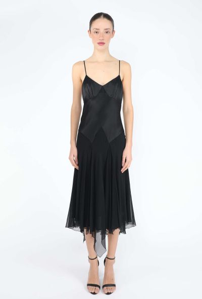 Alaïa RARE Spring 1990 Silk Slip Dress - 1