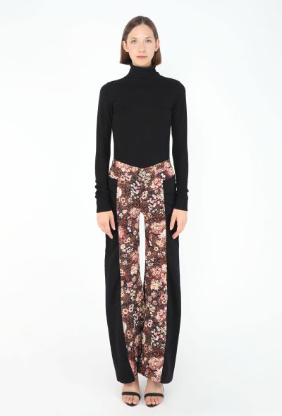 Phoebe Philo 2023 Pointelle Embroidered Denim Jeans - 2