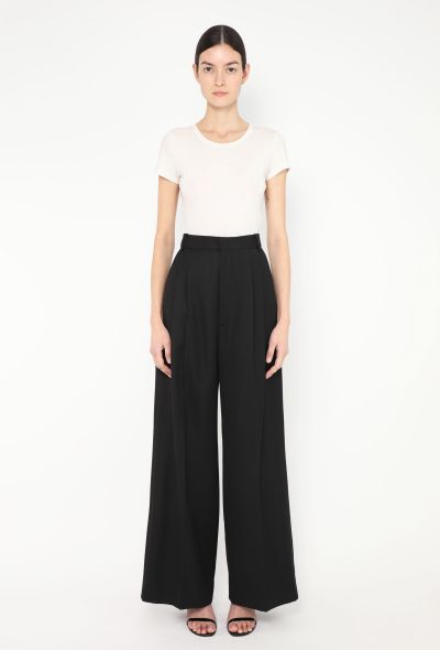 Céline Wide-Leg Pleated Trousers - 2 Céline Wide-Leg Pleated Trousers - 2