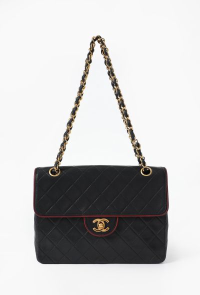 Chanel Vintage Bicolor Timeless Flap Bag - 2