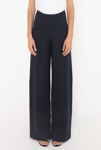 Chanel Cashmere & Wool Knit Pants - 2 Chanel Cashmere & Wool Knit Pants - 2