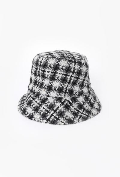 Chanel 2020 'CC' Tweed Bucket Hat - 2 Chanel 2020 'CC' Tweed Bucket Hat - 2