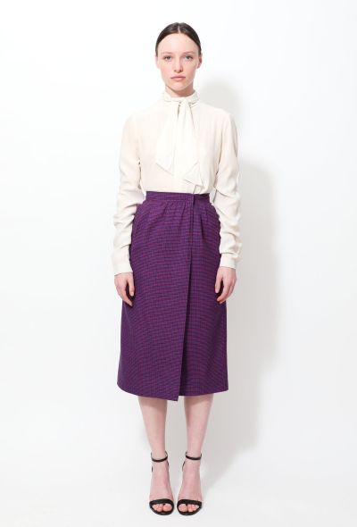                             Vintage Rive Gauche Wrap Skirt - 1