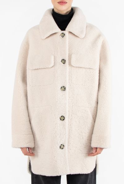 Yves Salomon Reversible Teddy Shearling Coat - 2