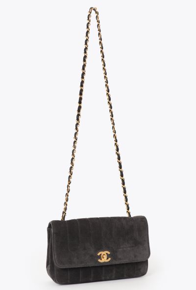Chanel '90s Diana Suede Bag - 2 Chanel '90s Diana Suede Bag - 2