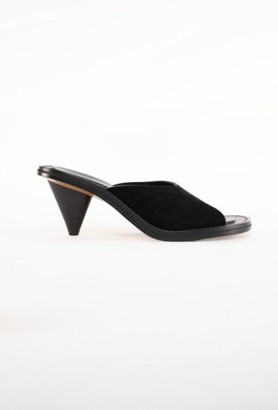 Phoebe Philo Suede Strap Mules, 2026 - 1