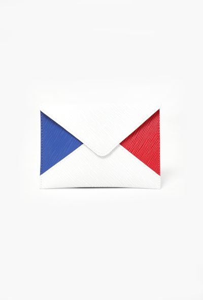 Louis Vuitton Tricolor Epi Envelope Pouch - 1 Louis Vuitton Tricolor Epi Envelope Pouch - 1
