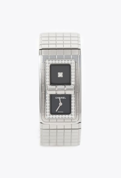 Chanel Code Coco Steel & Diamonds Watch - 1