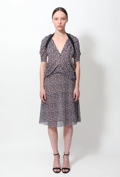                            2012 Printed Dress - 1
