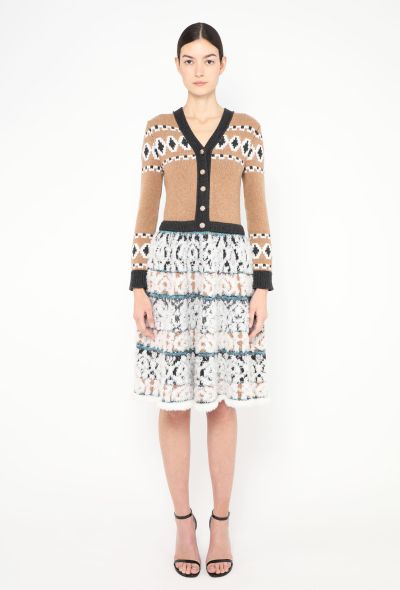 Chanel F/W 2019 Cashmere Gripoix Knit Dress - 1