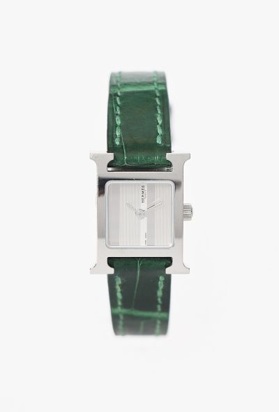 Hermès Mini Heure H Stainless Steel Watch - 1