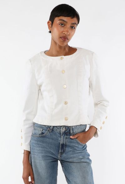 Chanel Classic Denim 'CC' Jacket, 1990s - 1