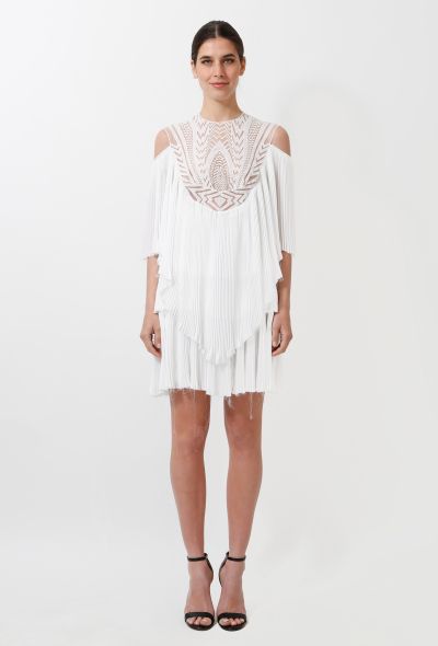 Givenchy S/S 2010 Pleated Lace Dress - 1 Givenchy S/S 2010 Pleated Lace Dress - 1