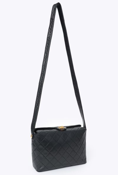 Chanel Vintage Quilted Messenger Bag - 2