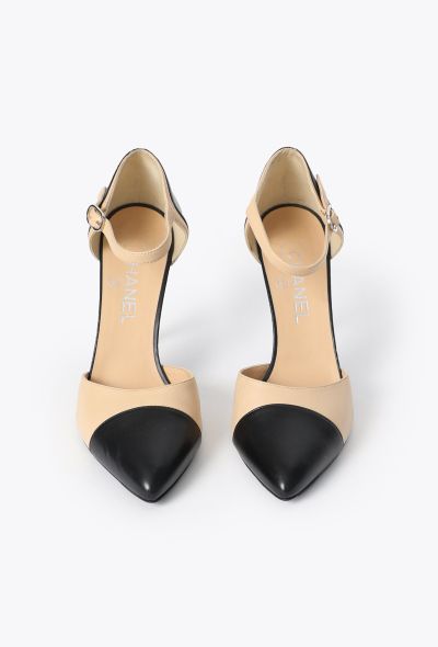Chanel Classic Bicolor Stilettos - 2