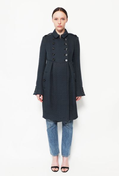 Burberry F/W 2008 Textured Naval Trench - 1