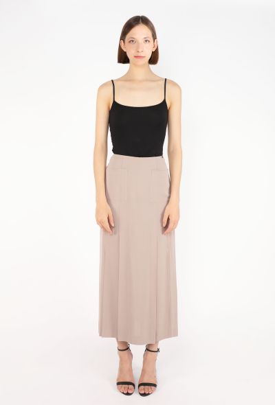 Chanel Pleated Crêpe Skirt, S/S 1999 - 1