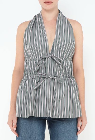 Dries Van Noten S/S 2025 Ceana Open-Back Top - 1 Dries Van Noten S/S 2025 Ceana Open-Back Top - 1