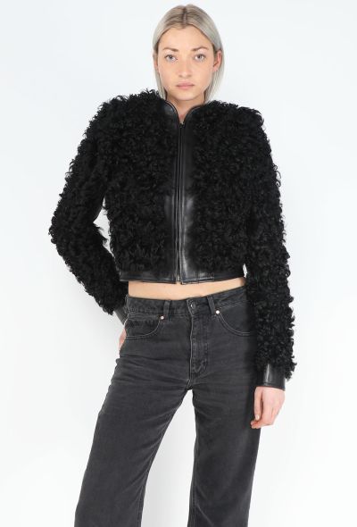 Balenciaga Pre-Fall 2008 Mongolian Shearling Jacket - 1