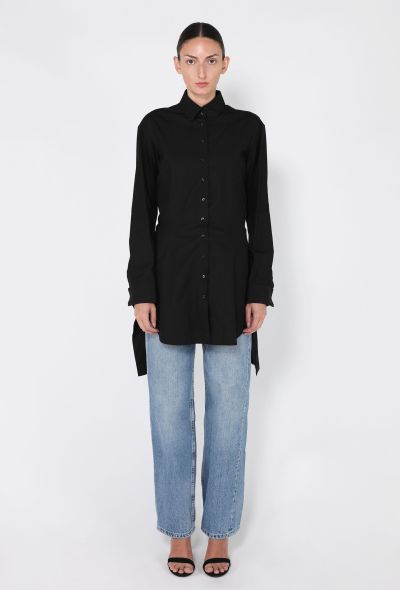 Alaïa Fluted Peplum Shirt - 1