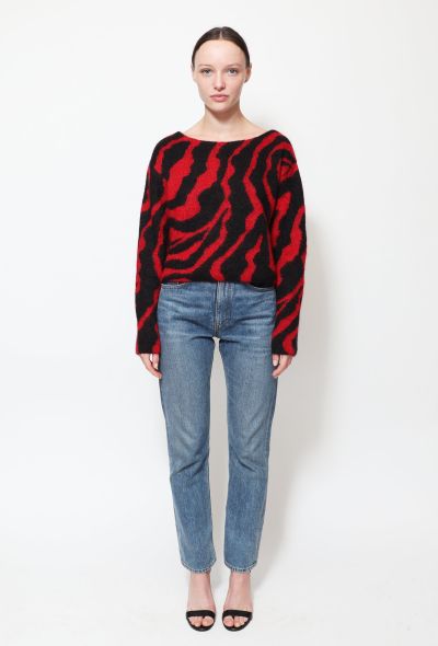                             Zebra Mohair Sweater - 2
