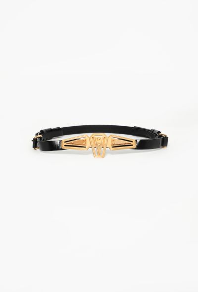 Balenciaga Iconic S/S 2007 Leather Tron Belt - 1