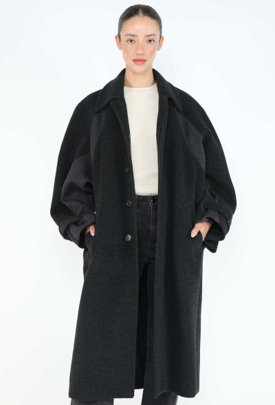 Céline F/W 2018 Oversized Cashmere Coat - 1