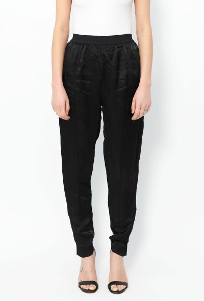 Céline Tapered Charmeuse Trousers - 2