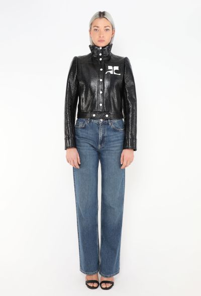 Courrèges 2024 Mod Vinyl Jacket - 2