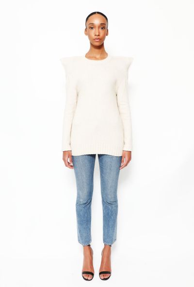                                         Squared Drop-Shoulder Sweater-2
