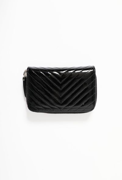 Chanel Patent 'CC' Chevron Wallet - 2 Chanel Patent 'CC' Chevron Wallet - 2
