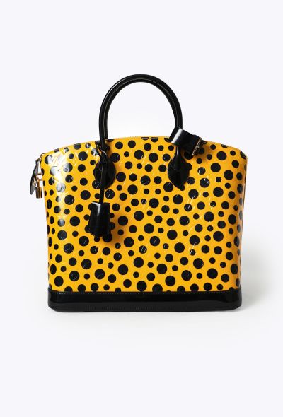 Louis Vuitton Limited Edition x Yayoi Kusama Lockit MM Bag - 1