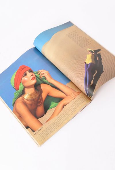 VOGUE UK 1976 Jerry Hall Issue Trio - 2 VOGUE UK 1976 Jerry Hall Issue Trio - 2