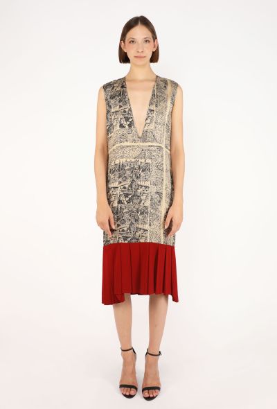 Jean Paul Gaultier City Print Silk Dress, 2005 - 1