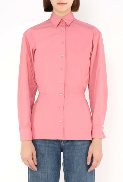 Alaïa 2003 Fluted Cotton Shirt - 1 Alaïa 2003 Fluted Cotton Shirt - 1