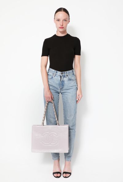 Chanel Lilac Grand Shopping Tote Bag - 2