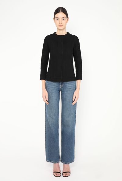 Louis Vuitton Collarless Cashmere Jacket - 2