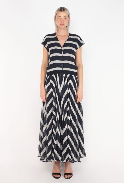 Valentino Vintage Silk Maxi Dress - 2