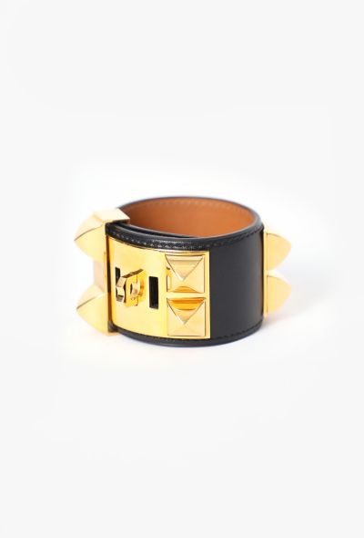 Hermès Box Médor Cuff Bracelet - 2 Hermès Box Médor Cuff Bracelet - 2