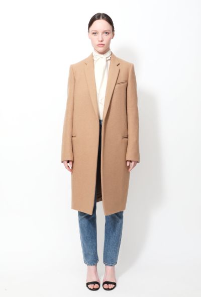 Céline Resort 2010 Camel Crombie Coat - 1 Céline Resort 2010 Camel Crombie Coat - 1