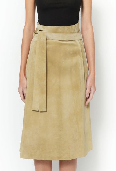                            Suede Wrap Skirt - 2
