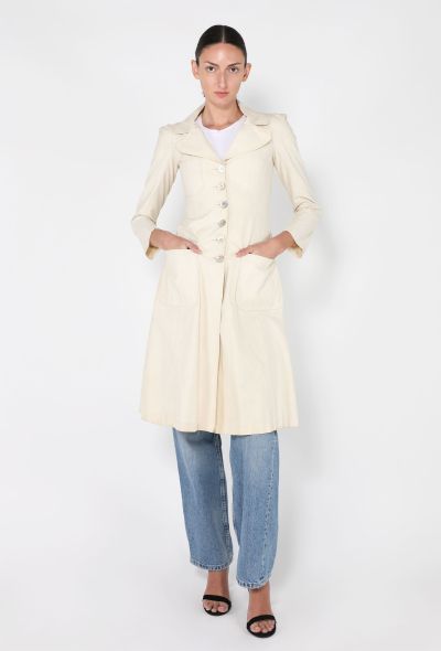 Biba Structured Flared Coat, 1970s - 1