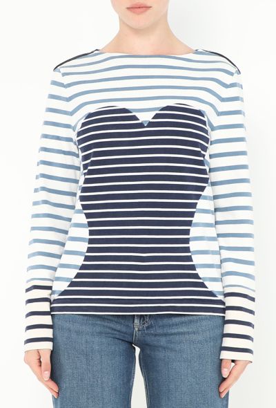 Céline 2010 Marinière Heart Top - 1