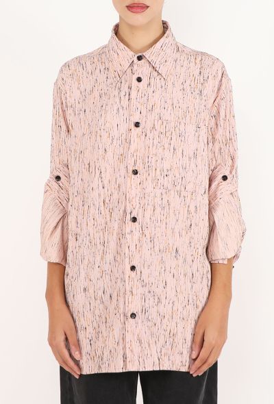 Bottega Veneta Textured Spatter Shirt, S/S 2024 - 1