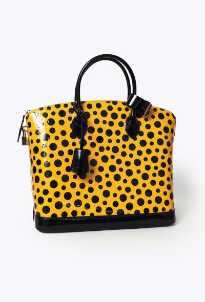 Louis Vuitton Limited Edition x Yayoi Kusama Lockit MM Bag - 2