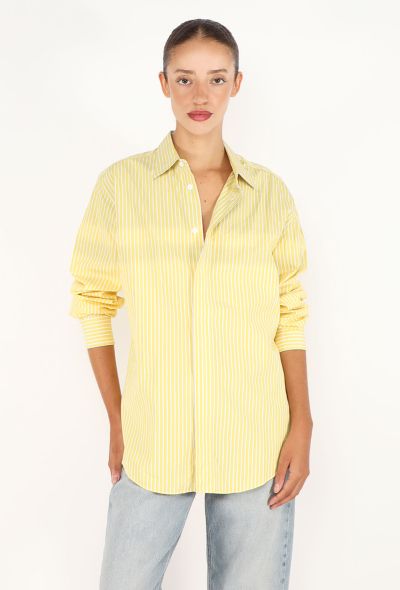 Hermès Bicolor Striped Cotton Shirt - 1