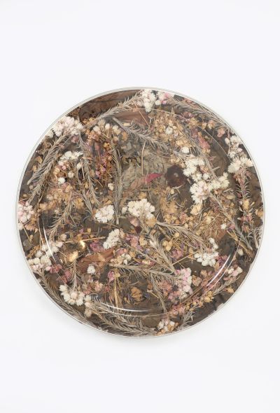 Dior Vintage Casted Floral Platter - 1